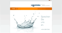 Desktop Screenshot of liquichem.de