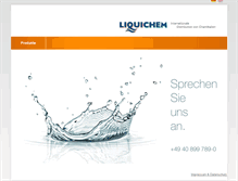 Tablet Screenshot of liquichem.de